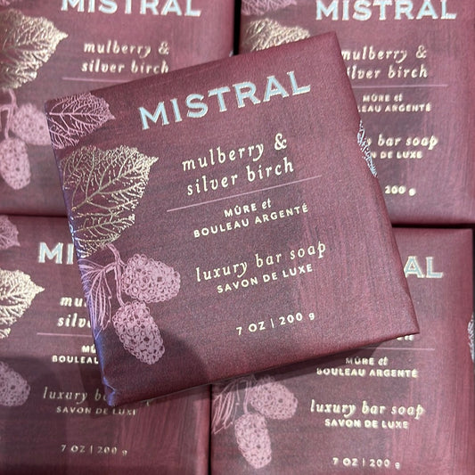 Mulberry & Silver Burch Bar Soap