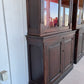 French Pharmacy Cabinets with Original Paint 1860 97" x 16" x 48"