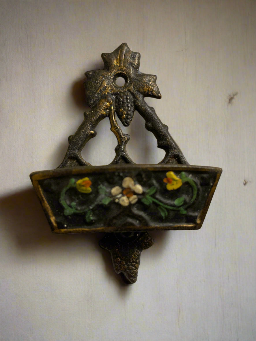 Cast Iron Match Holders PA Dutch German Style