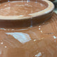 Terra Cotta Splatterware Glazed Black and Cream Deep Bowl