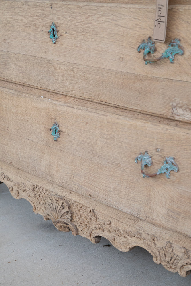 Bleached 3 Drawer Chest of Drawers