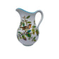 Antique English Water Jug in the Avis Pattern With Birds & Foliage, 19th Century