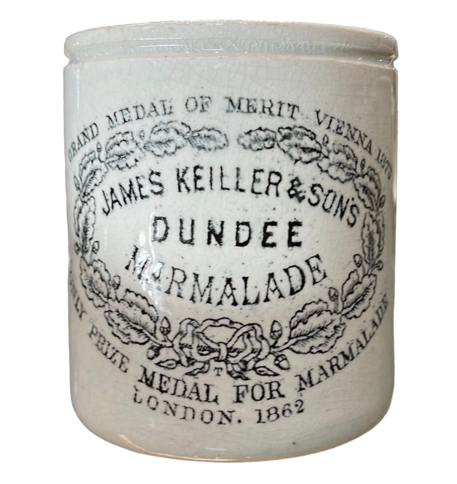 Small Keiller Dundee Advertising Crock