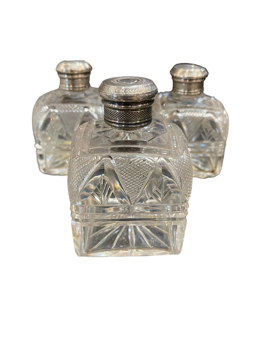 Perfume Bottle with Lid Large