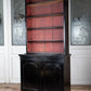 Victorian Ebonized Glazed Bookcase