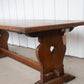 12 ft Oak Refectory Table with Benches Kings School Canterbury