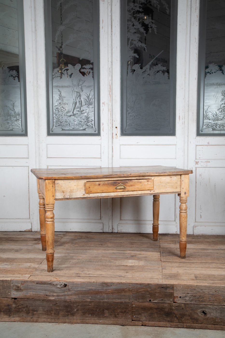 Victorian Table with Drawer