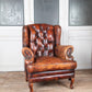 Leather Library Chair