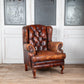 Leather Library Chair