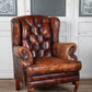 Leather Library Chair