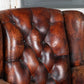 Leather Library Chair