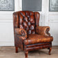 Leather Library Chair