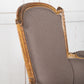 Louis XVI Style Gilt Bergere Armchair