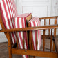 French Morris Reclining Chair with Cushions