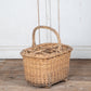 French Champagne Bottle Basket