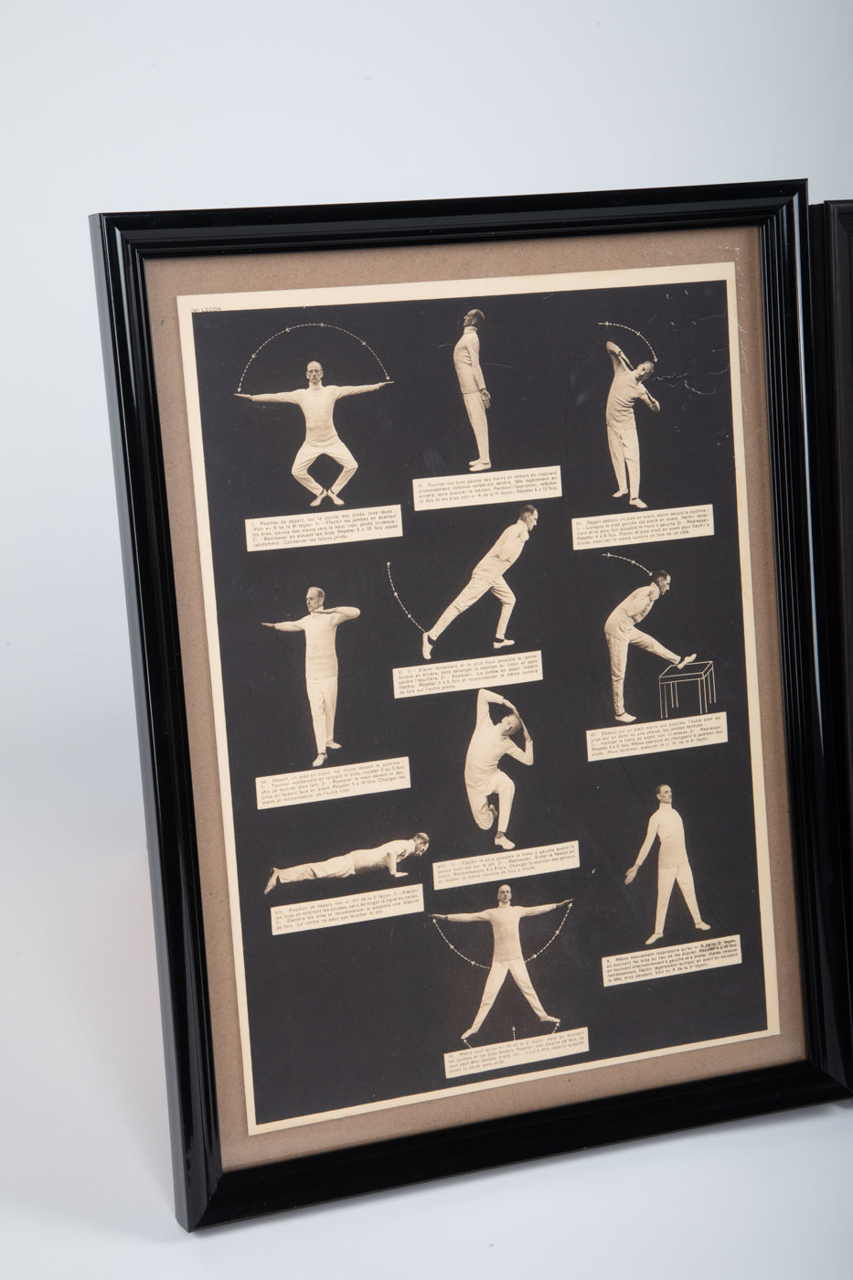 1930s French Exercise Charts