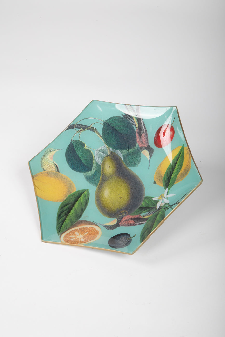 Alex Stewart Carter Bird and Fruit Platter