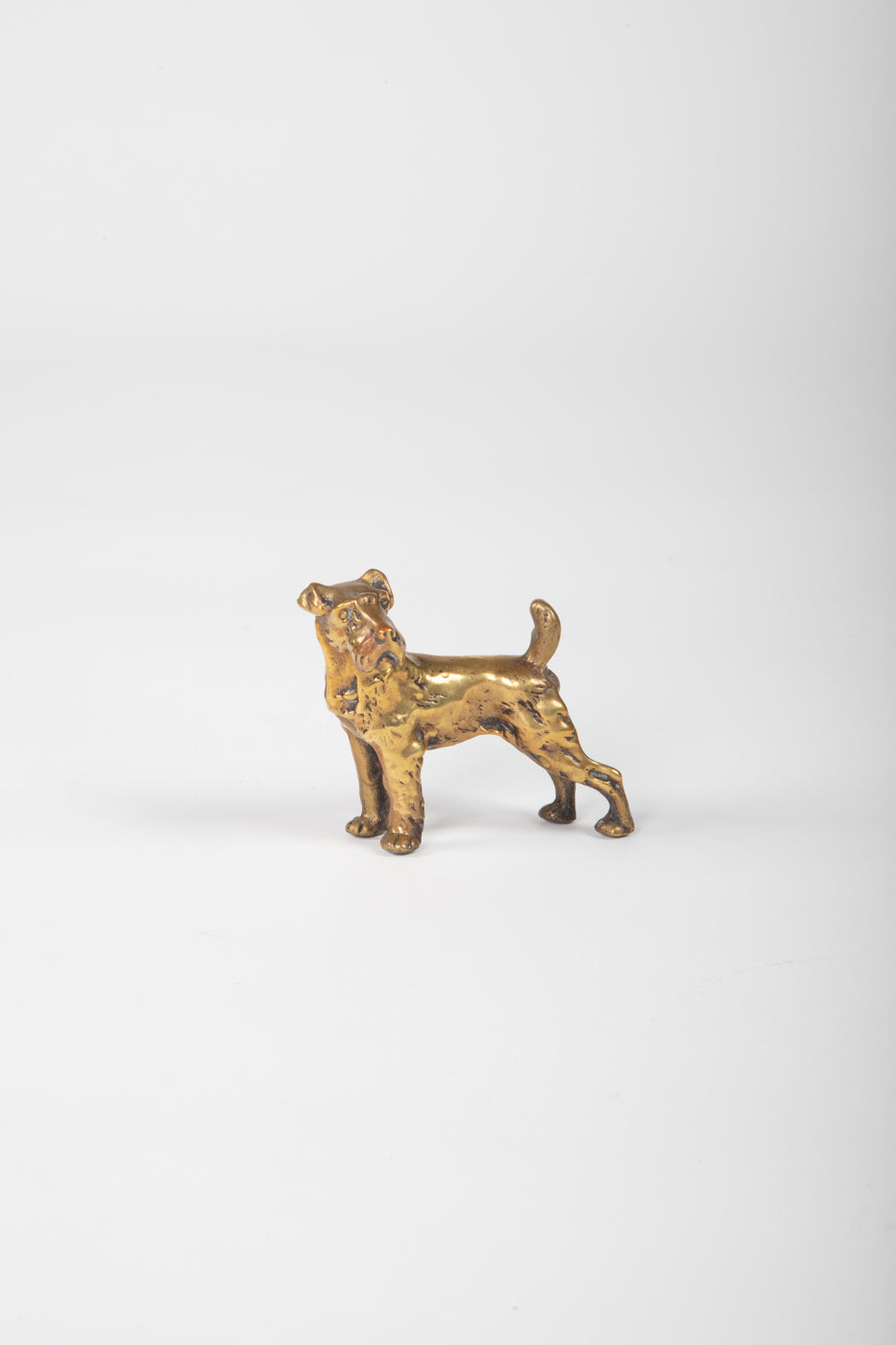 Various Small Brass Decorative Dogs