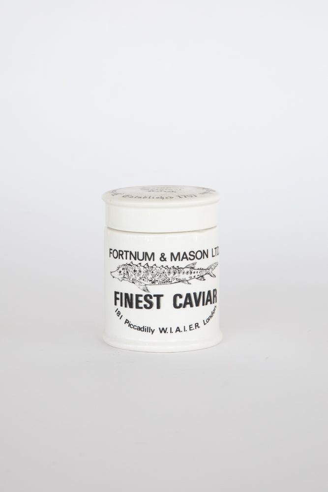 Fortnum and Mason Caviar Pot Lid & Base circa 1920