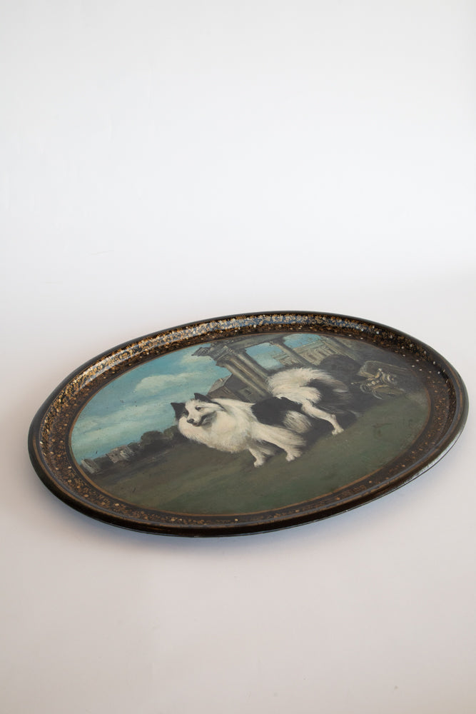 19th Century Pontypool Tole Tray Circa 1840