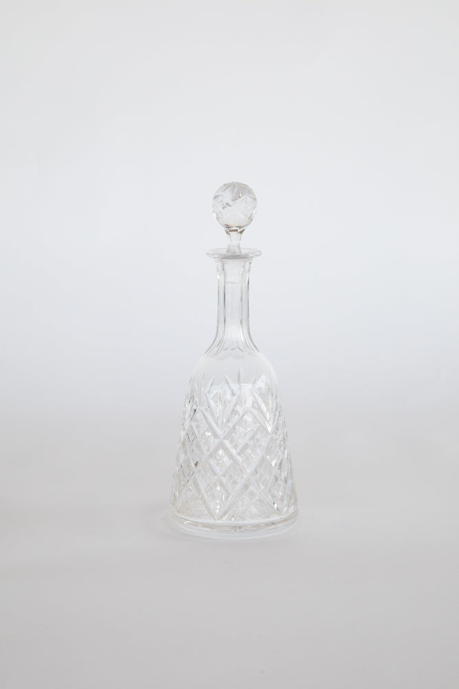 Cut Glass Decanter UK 1910