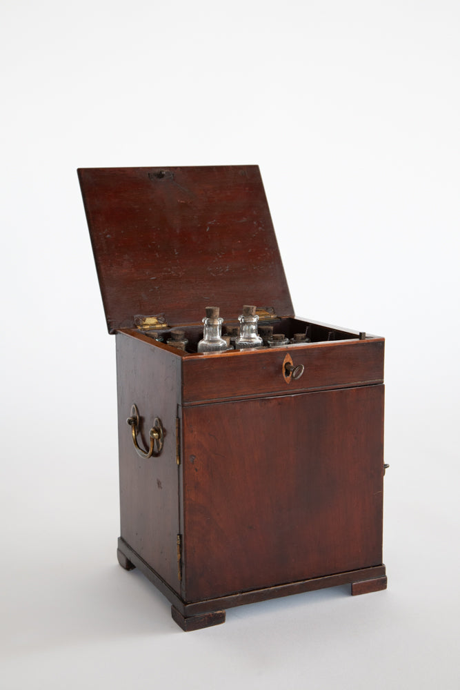 Apothecary Box with Bottles