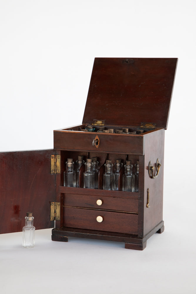 Apothecary Box with Bottles