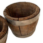 French Cheese Molds-Wooden with Iron Ring