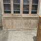 French Walnut China Cabinet with Glass Doors - The White Barn Antiques