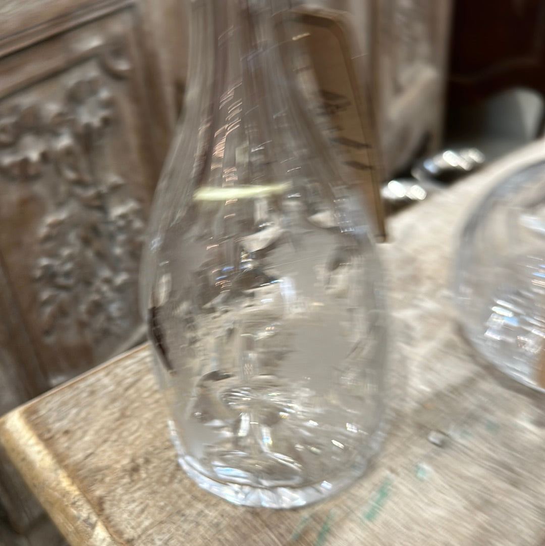 Glass Decanter CA08 1890-1910 - The White Barn Antiques