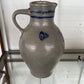 German Made Westerwald Stoneware Crock Pitcher - The White Barn Antiques